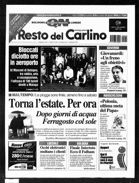 Il Resto del Carlino : giornale dell'Emilia